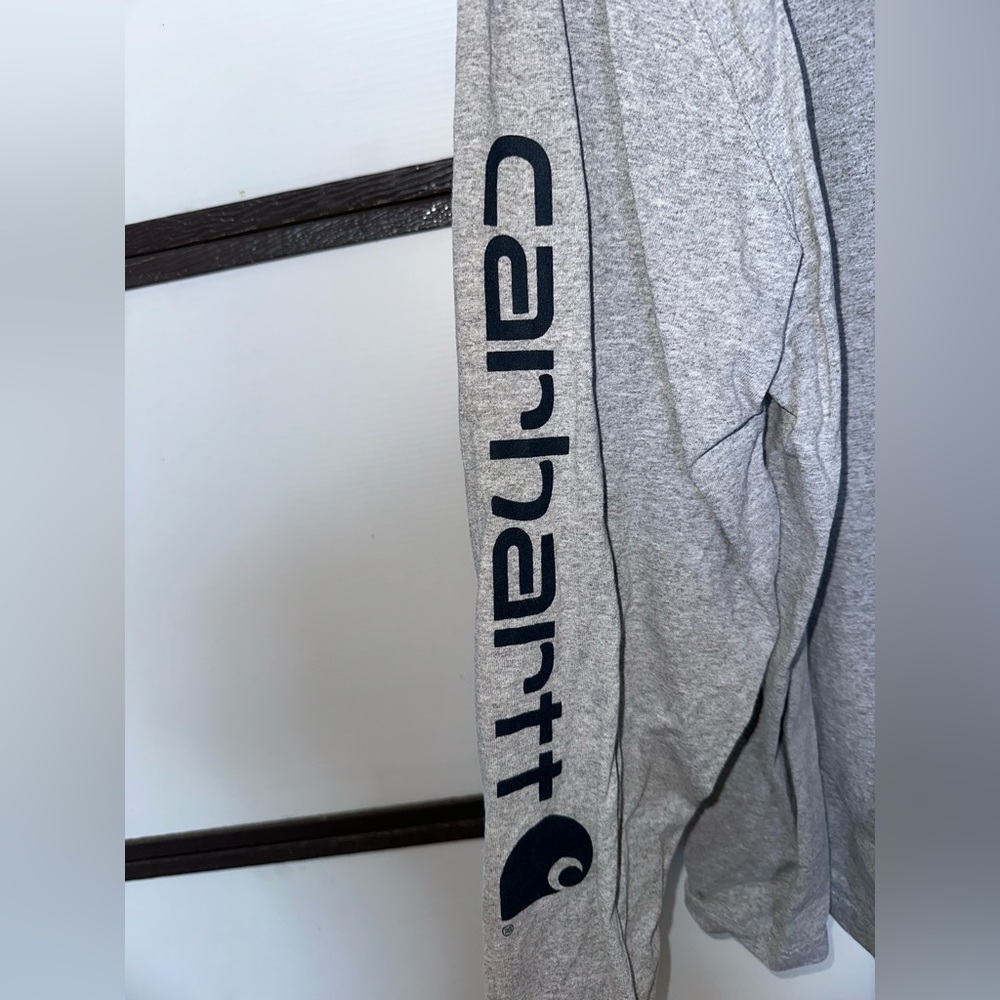 Gray Men's Carhartt Shirt
